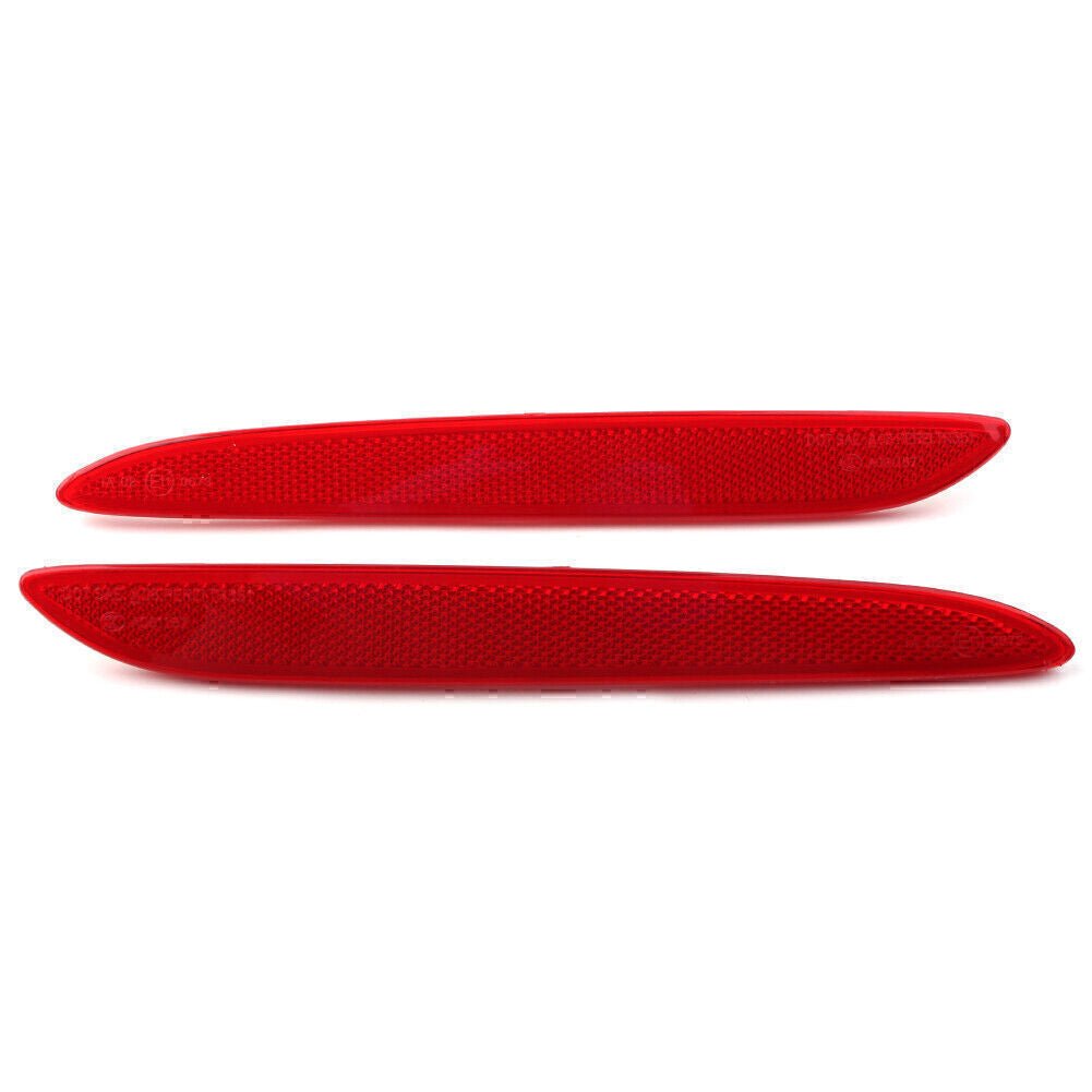 pair of rear bumper trim side reflectors for Jaguar XJ 2010-2017 2011 2012 2013 2014