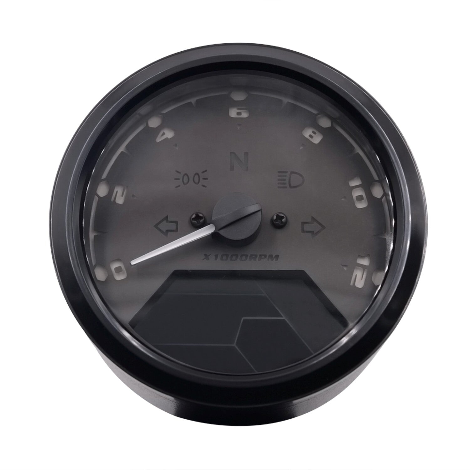 Motorcycle LED Speedometer Tachometer Gauge Meter Universal For 12V Motorcycle