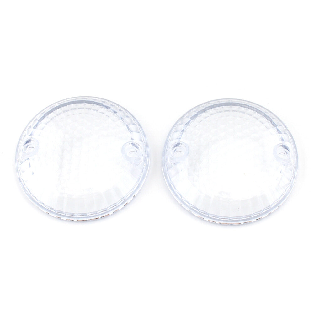 Motorcycle Turn Signal Light Lens Cover for Suzuki Intruder 1400 VX800 Clear
