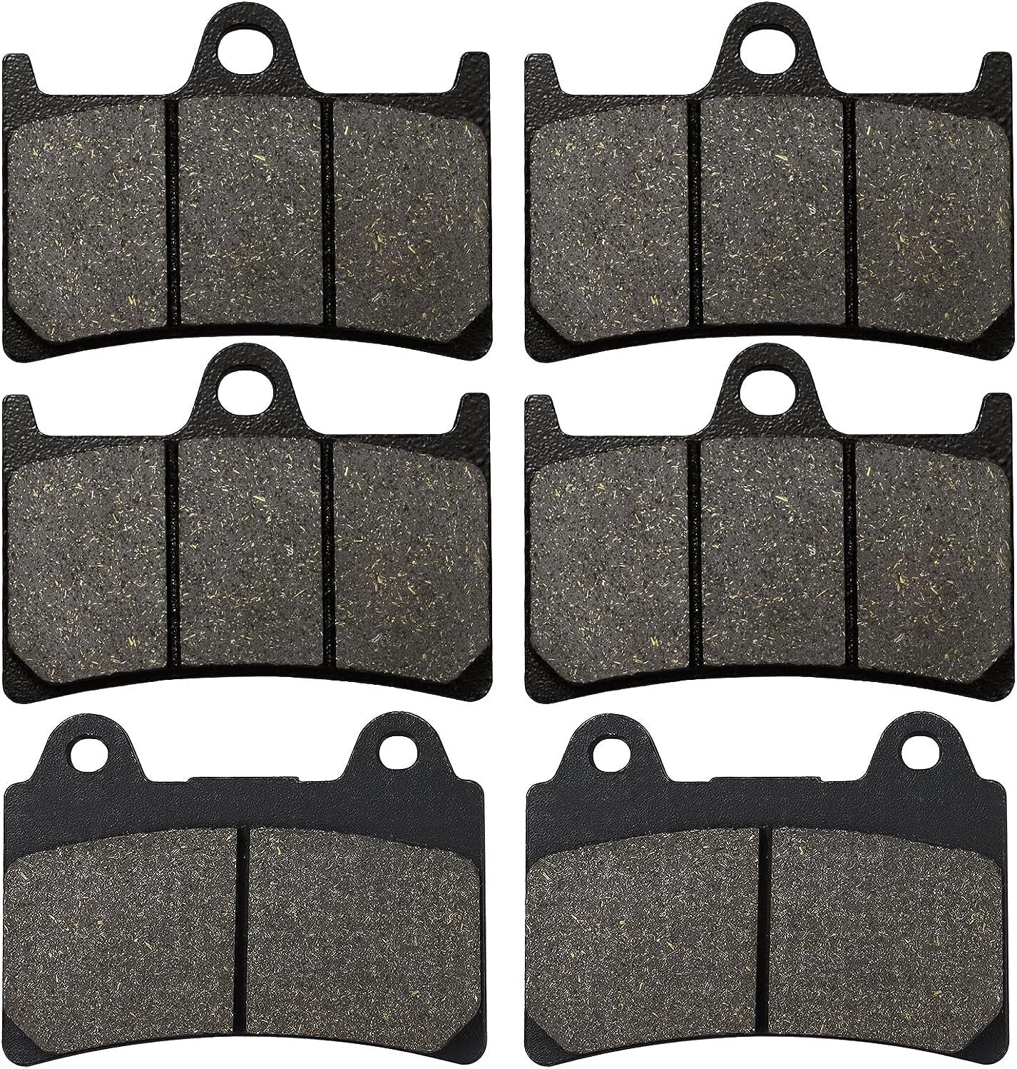 Front and Rear Brake Pads for YAMAHA Roadstar 1700 XV1700 2004-2009 XV 1700