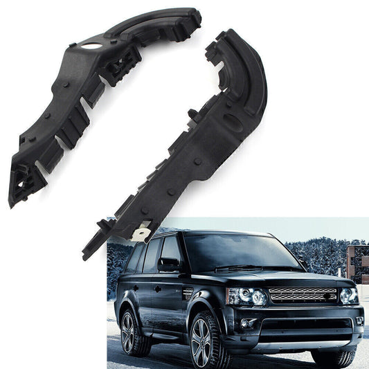 2x Front Bumper Bracket Fit for Land Rover for Range Rover Sport 2010-2013 Black