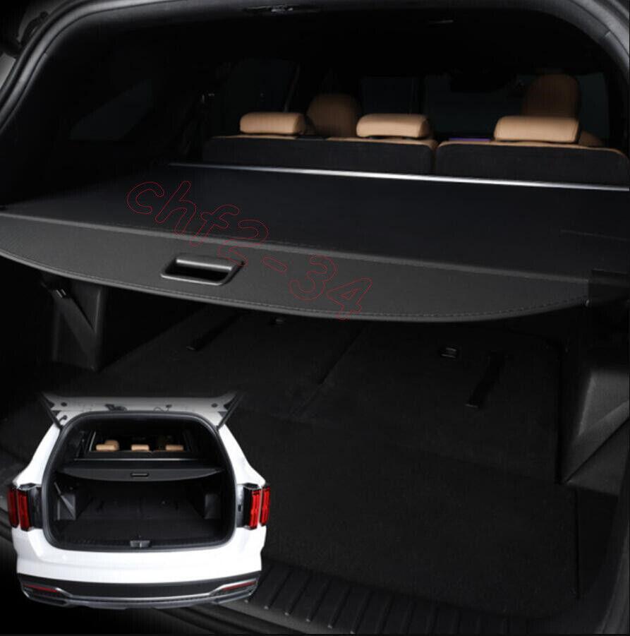 Black Car Rear Trunk Cargo Luggage Shade Cover Fit for Kia Telluride 2020-2022