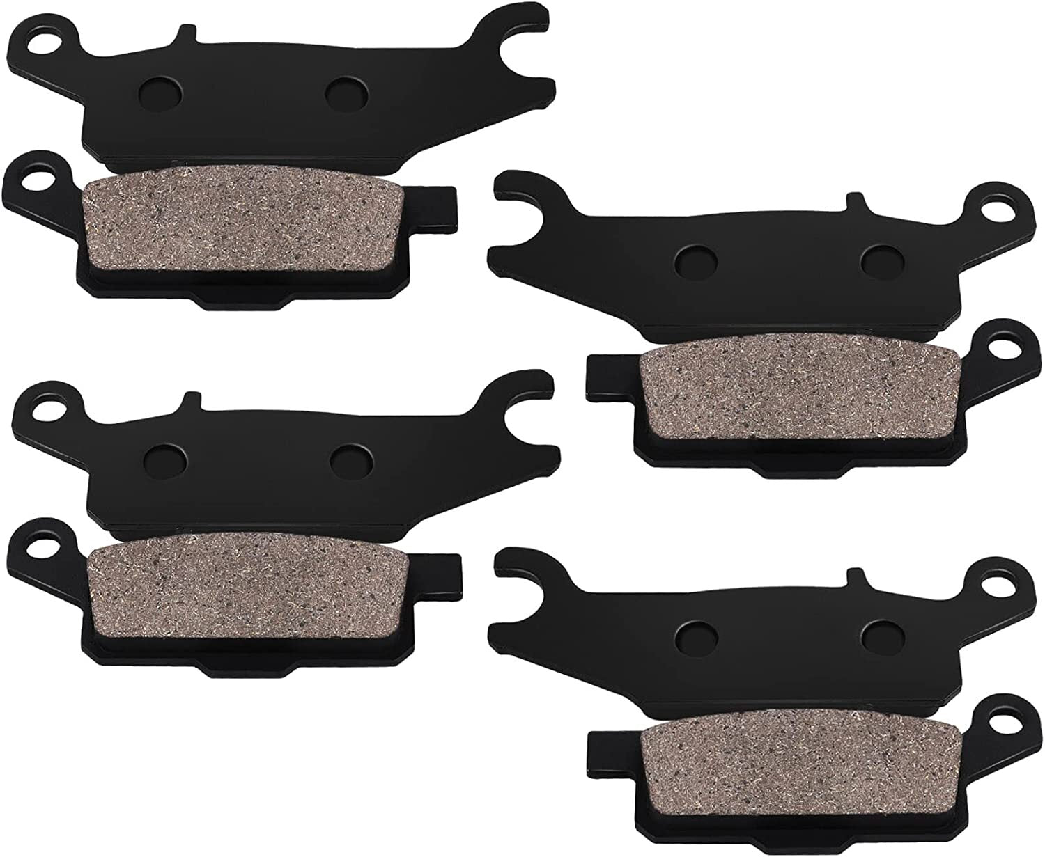 Brake Pads FrontRear for Yamaha Grizzly 550 YFM550/Grizzly 700 YFM700 2007-2022