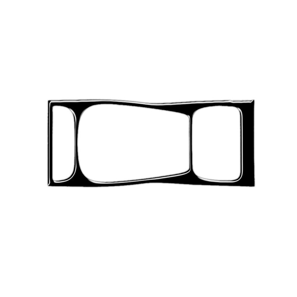 Gloss Black Gear Shift Panel Cover Trim for Porsche for Cayenne Sport SUV 2003-2010