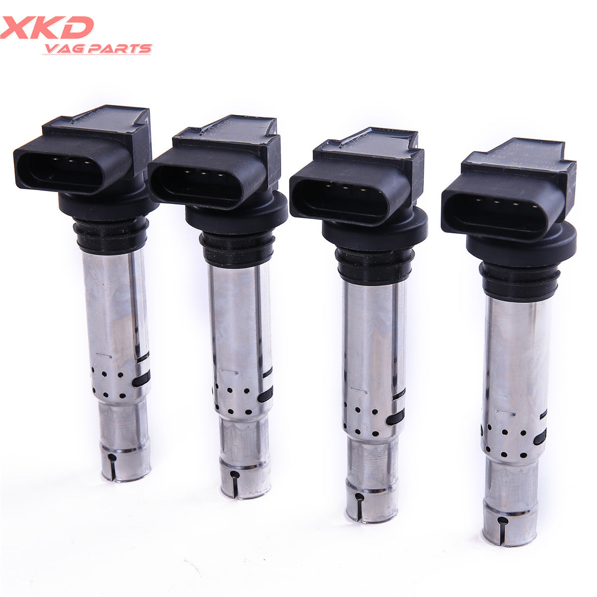 4Pcs Set Spark Plug Ignition Coils for VW Beetle for Golf for Jetta for Passat 1.6FSI 1.4TSI