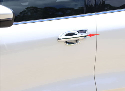 ABS Decor Outside Door Handle Chrome Cover Trims for Ford Escape Kuga 2020-2023