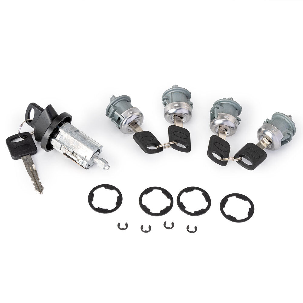 Ignition Cylinder 4 Door Lock Set for Ford Econoline Van E150 E250 E350 703369