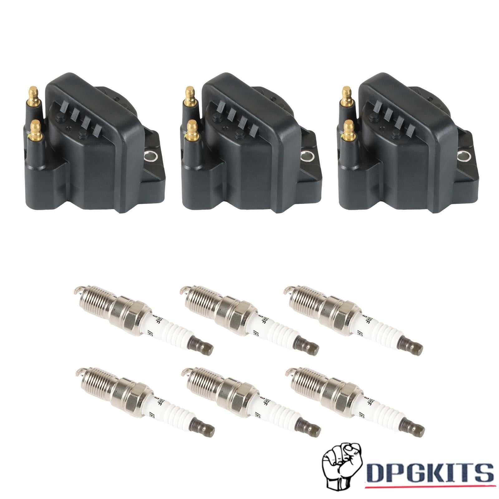 Ignition Coils + Iridium Spark Plug for Chevrolet Monte Carlo 2000-05 3.8L DR39