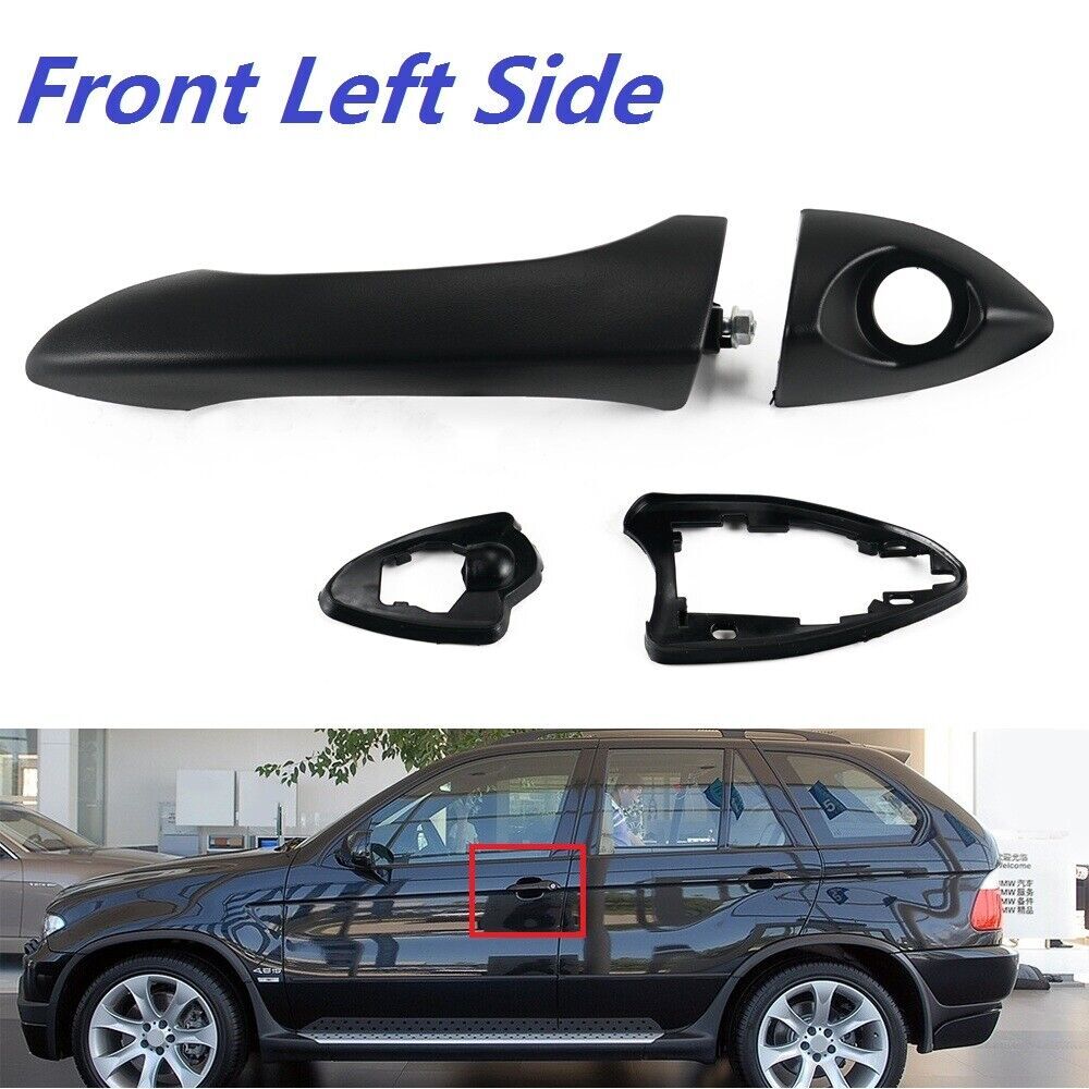 Outside Outer Door Handle Kit Front Driver Left Side for BMW X5 E53 2000-2006