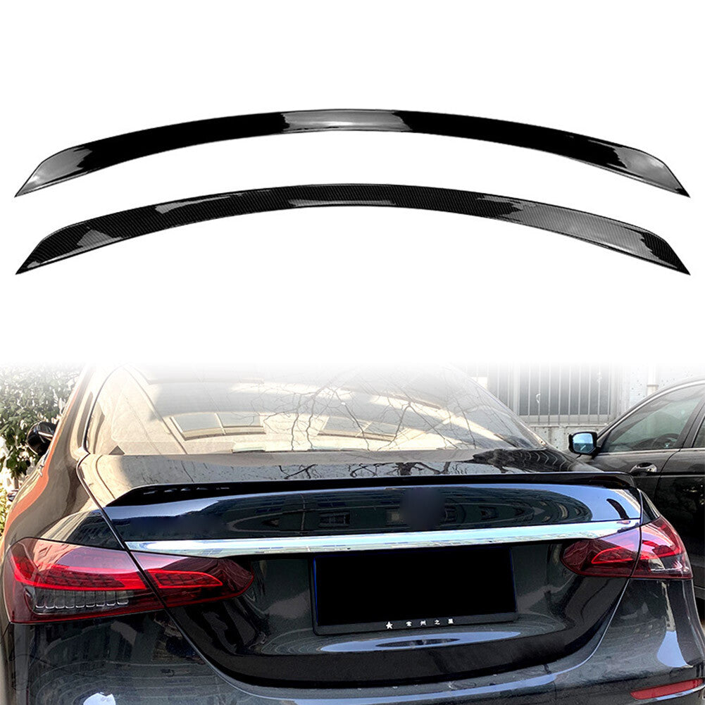 Carbon Fiber ABS Rear Boot Spoiler Wing Fit for Benz W213 E260 E300 E63S 2016-2021