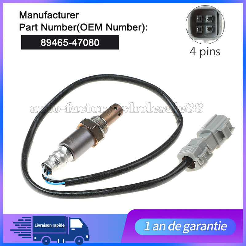 Sonde Lambda Capteur Oxygen pour for TOYOTA 89465-47080 89465-48270 89465-02380