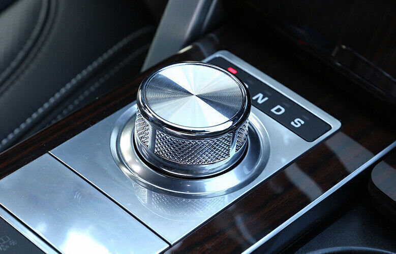 for Range Rover Velar 18-20 Silver Alloy Center Console Gear Shift Knob Ring 1X