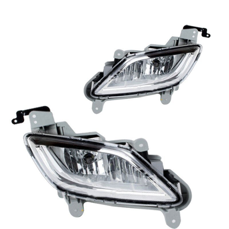 Pair Fog lamp front bumper fog light headlight for Hyundai for Veloster 2011-2017