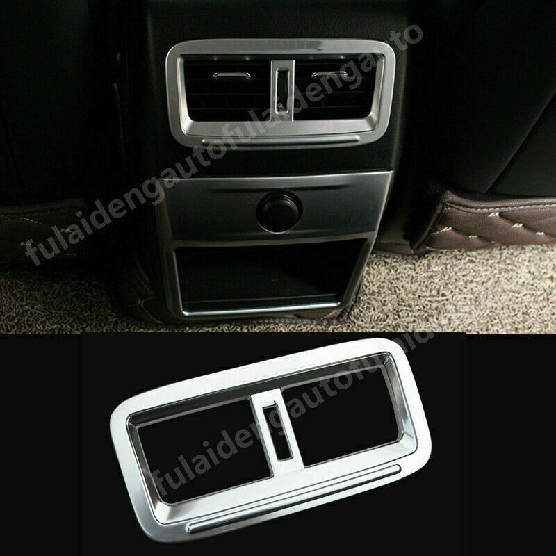 for Lexus RX350 RX450H 2016-2021 Silver Rear Air Outlet Vent Frame Cover Trim 1X