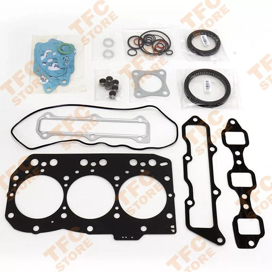 New Full Gasket Set Kit For Yanmar 3TNC80 Engine With Cylinder Head Gasket