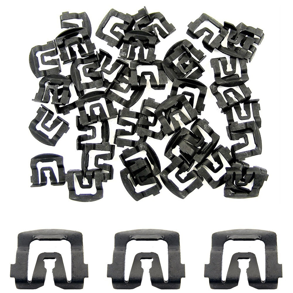 40pcs Windshield Or Rear Windo Trim Molding-Clips for Ford 64-93