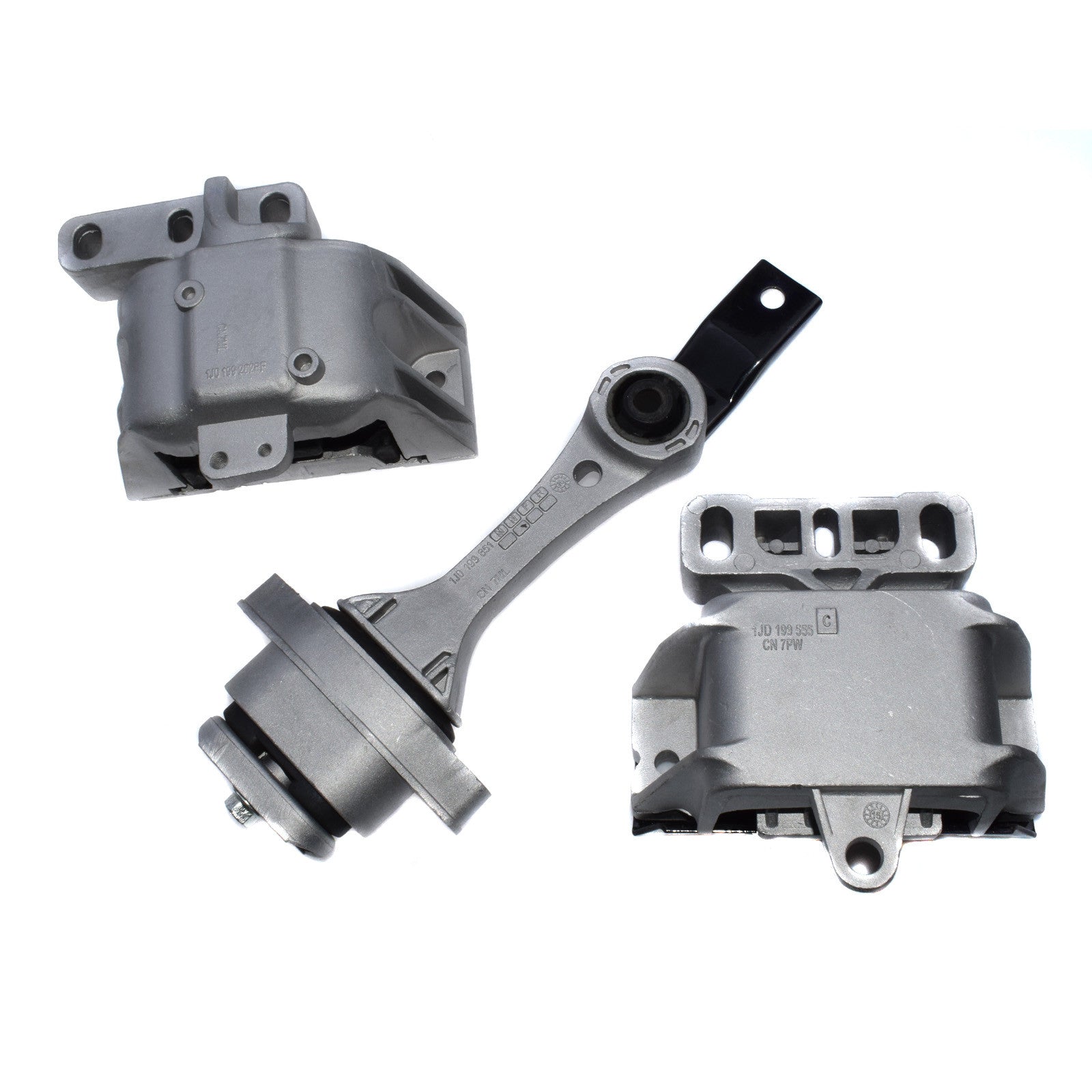1J0199555AJ for VW for Golf GTI 1.8 Engine Motor Mounts Auto Transmission Mount 3PCS