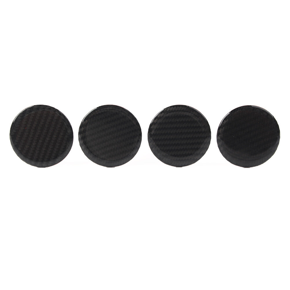Water Cup Holder Mat Cover Trim 4 Pcs Fit for Jeep for Wrangler JK 2007-2017