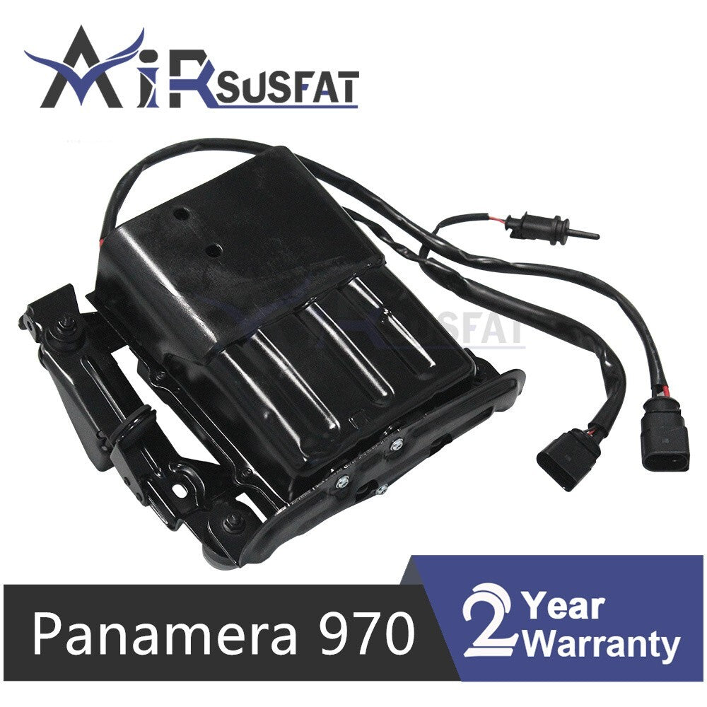 Air Suspension Compressor Pump W/ Housing for Porsche for Panamera 970 2009-2016
