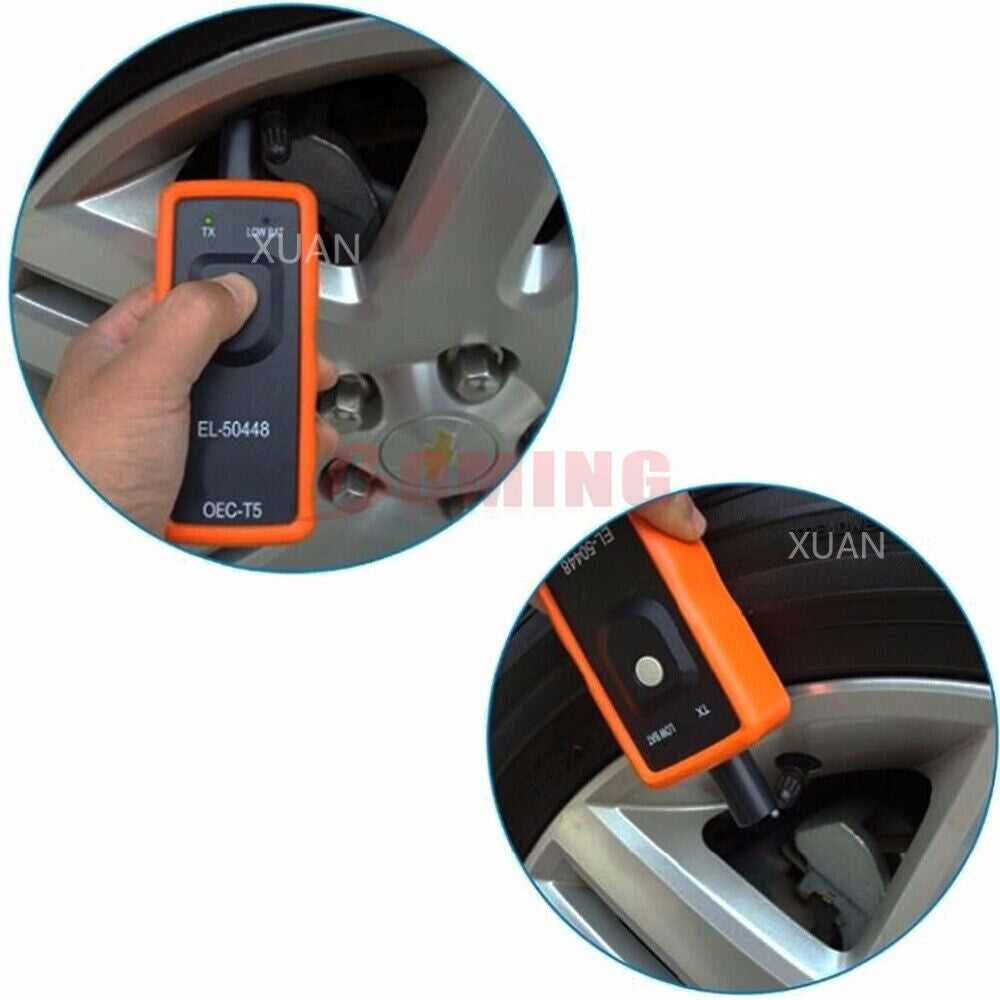 The all-new TPMS Relearn vehicle reset tool OEC-T5 tire pressure sensor is suitable for General Motors.