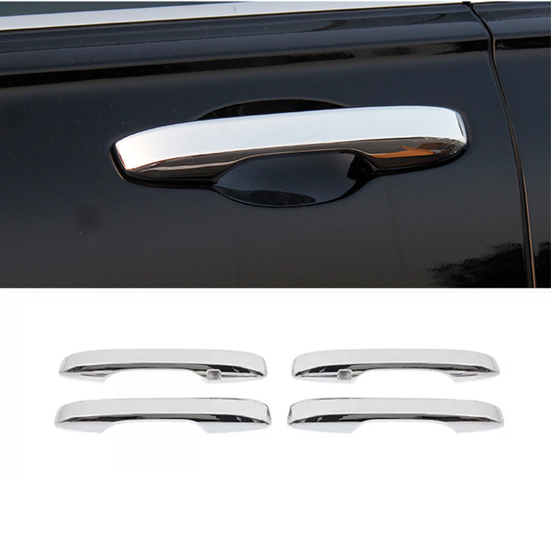 Chrome ABS External Side Door Handles Cover Trim for Honda HR-V HRV 2023 2024