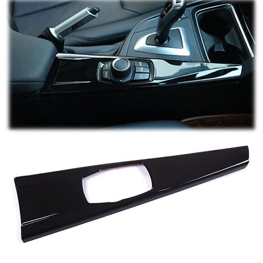 Inner Multimedia Panel Cover Trim for BMW 3 4 Series F30 F34 F33 F36 Gloss Balck