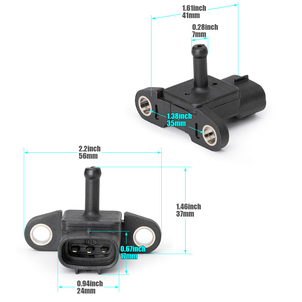 New manifold pressure sensor map 89390-1080A for Toyota DYNA N04CT for HINO
