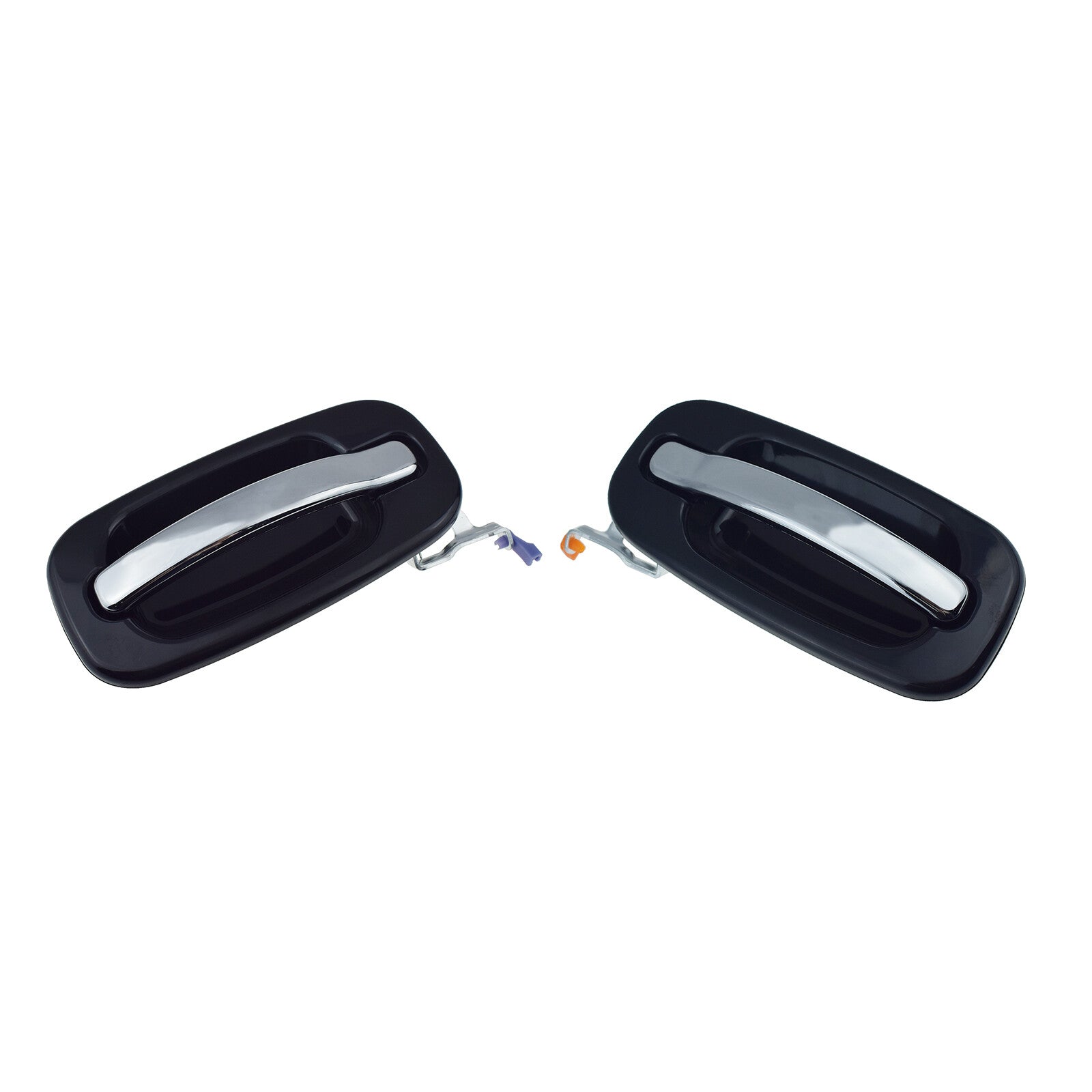 Two-piece set of left and right exterior door handles suitable for 2000-2006 for Cadillac for Escalade .