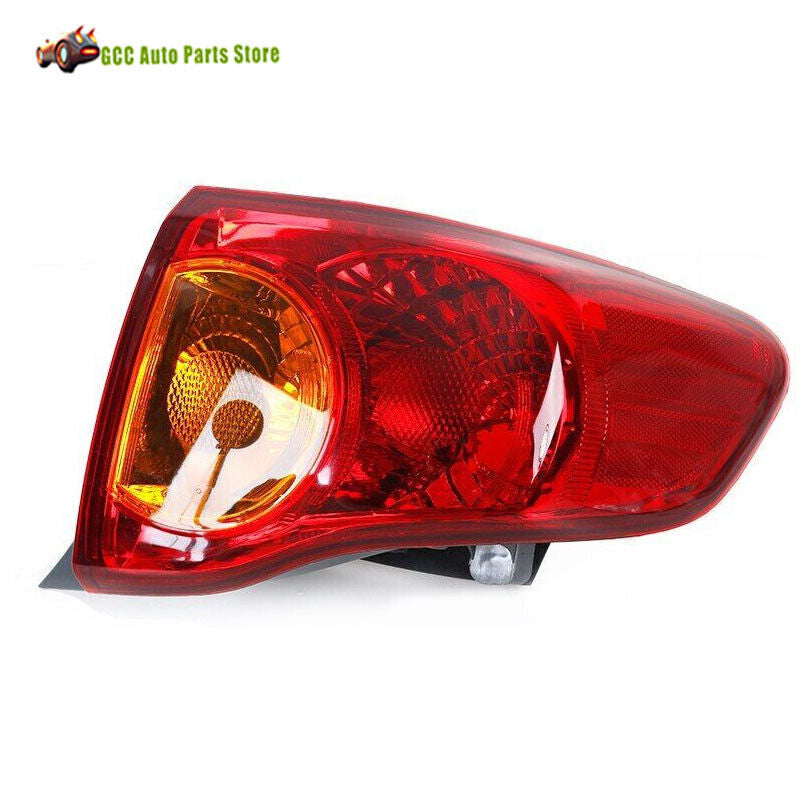 Left for Toyota for Corolla 08-10 Rear Brake Lamp Outer Side Tail Lamp Without bulb