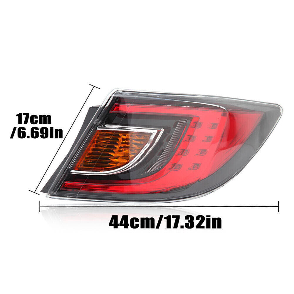 1 Right-hand Outerside LED Rear Taillight and Brake Light for Mazda 6 GH 2008 2009 2010