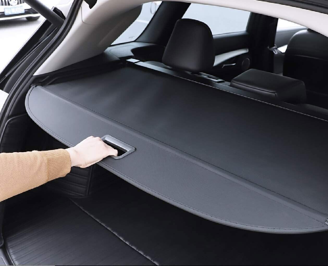 1P Rear Trunk Luggage Cargo Cover Security Protector Shade for Audi Q5 SQ5 18-24