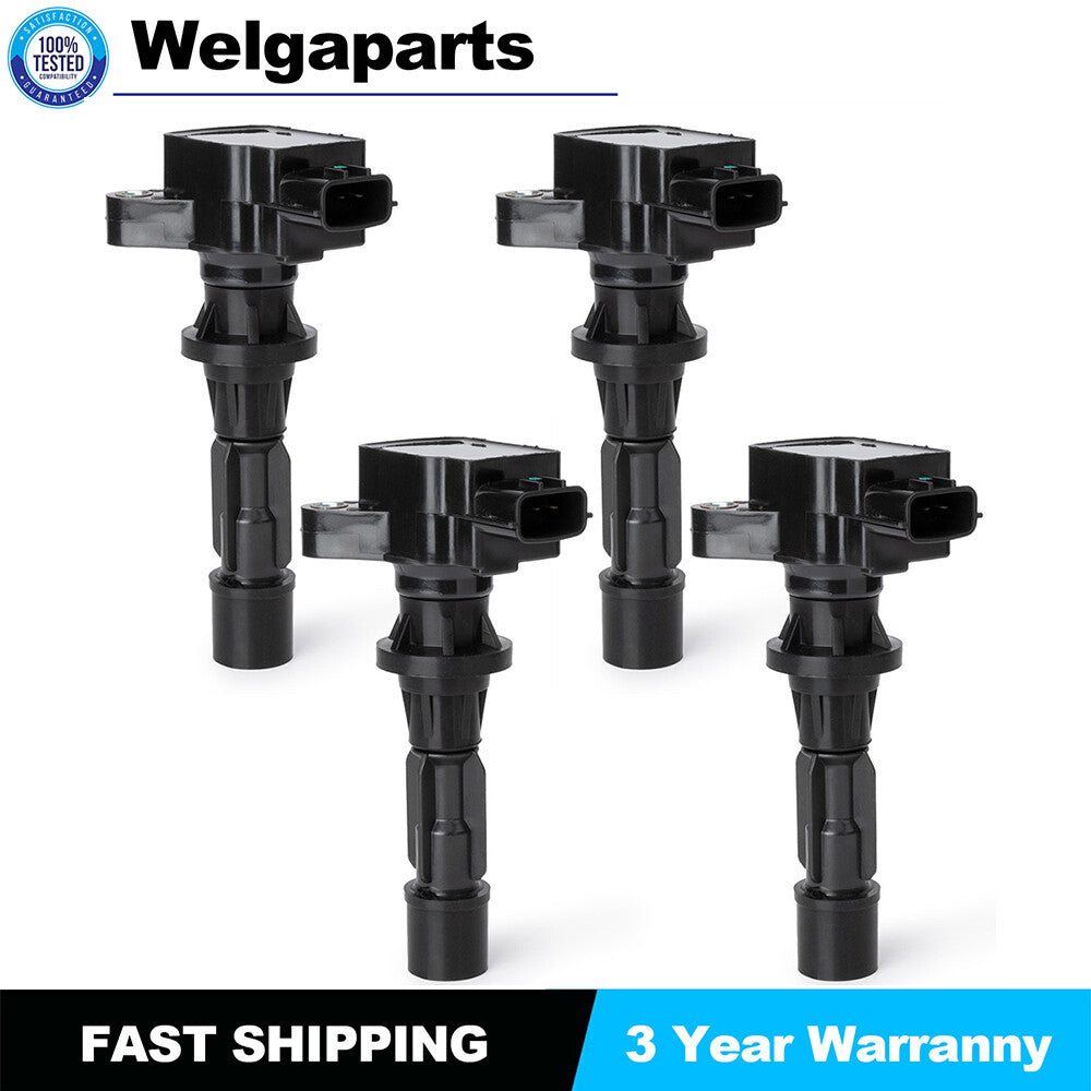 4X Ignition Coil UF540 Replace for Mazda 3 6 CX7 MX-5 Miata L4 2.0L 2.3L 2.5L