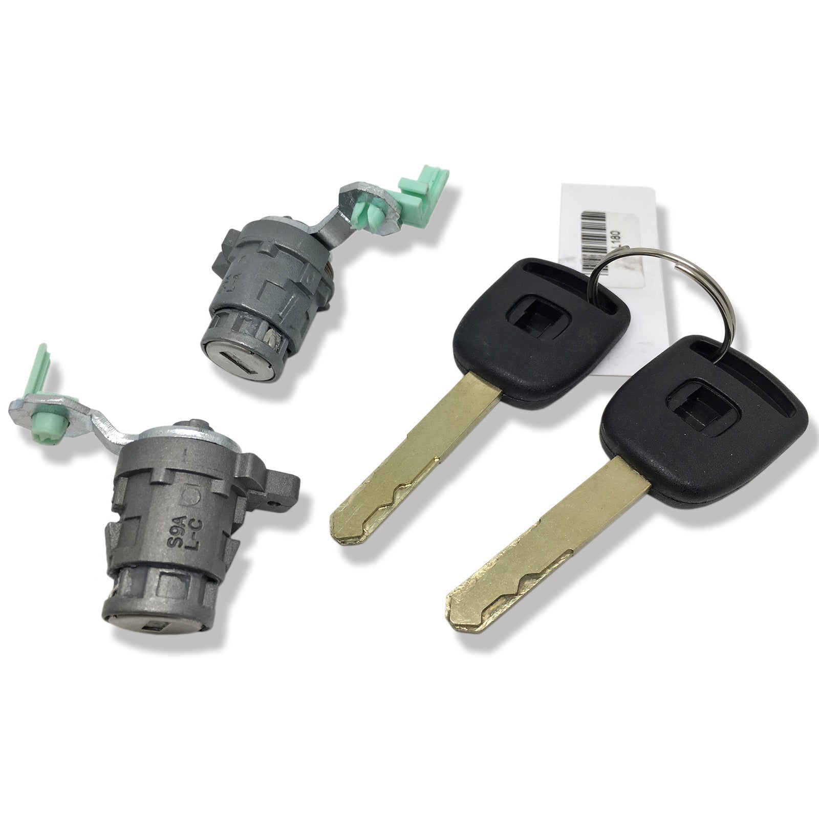 New For 2002-2006 for Honda CRV CR-V 2.4L Left Right Door Lock Cylinder w/ 2 Keys
