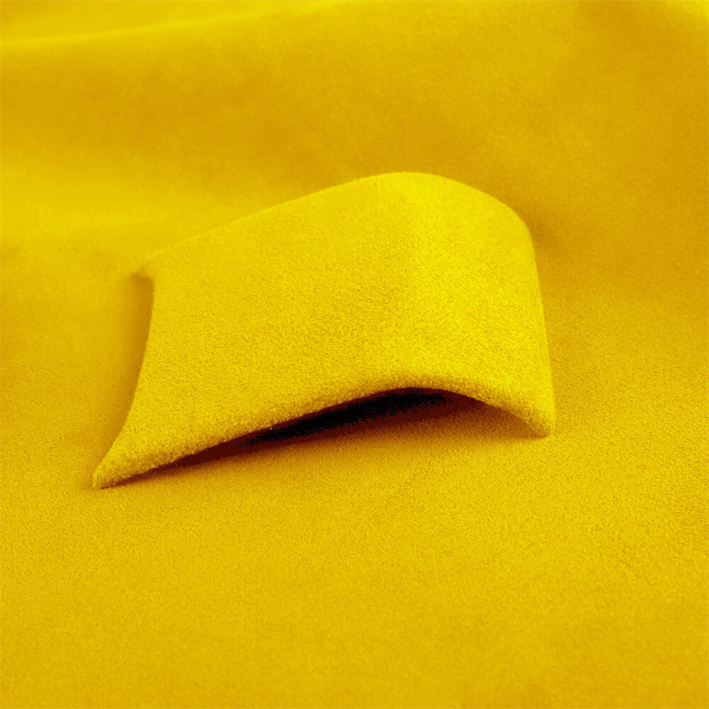 Suede Yellow Console Gear Shift Lower Panel Cover for Honda for Civic 10th 2016-2021