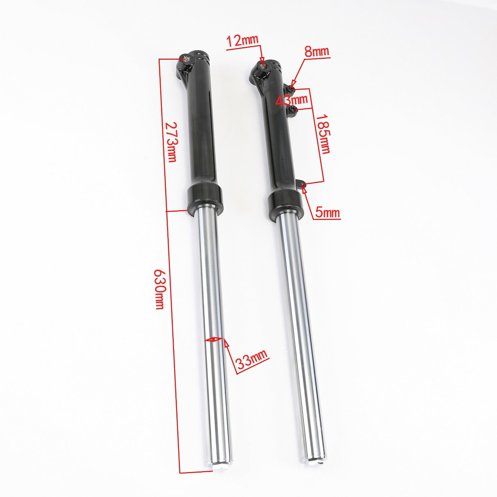33mm Front Forks Triple Clamp Brake Pit Dirt Bike 110 125cc CRF70 Atomik 140cc