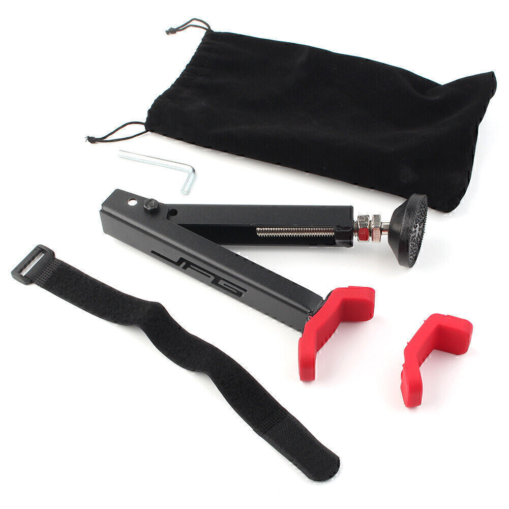 Wheel Support Side Stand Swingarm Stand Dirt Pit Bike Repair Motorcycle Tool Red