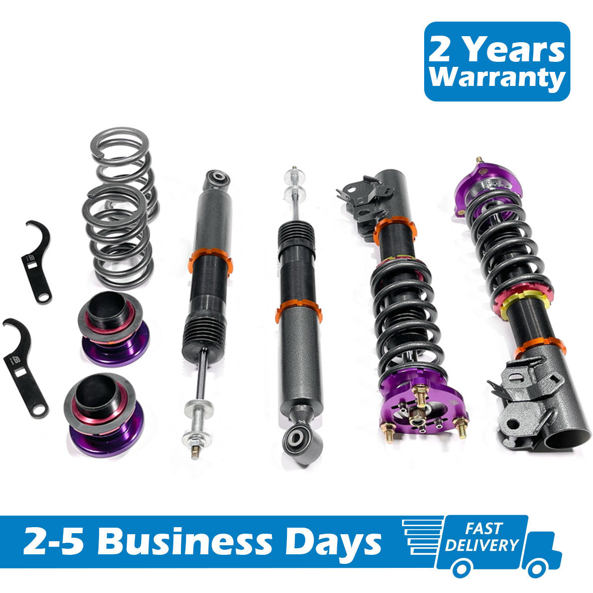 Height Adj Coilover Shock Absorber Spring Struts for Honda for CIVIC FD1 FD2 FD7 FA1