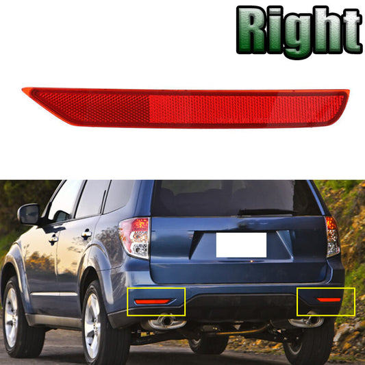Right for Subaru Forester 2009-2018 Rear Bumper Reflector Lamp Passenger Side