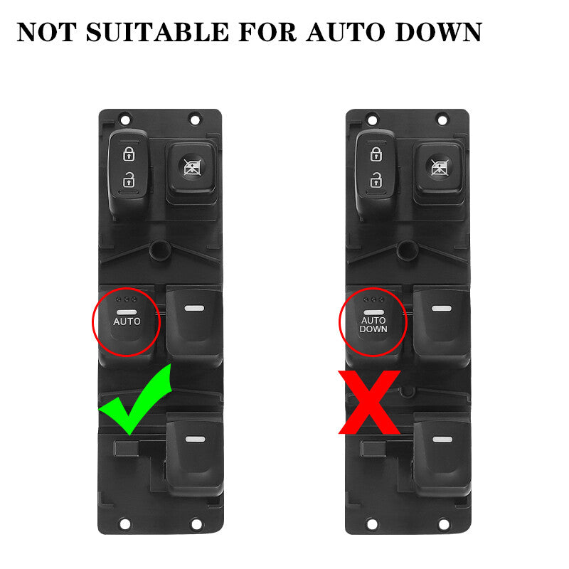 Master Power Window Switch Left Driver Side fits for Hyundai for Veloster 1.6L 2012-2017
