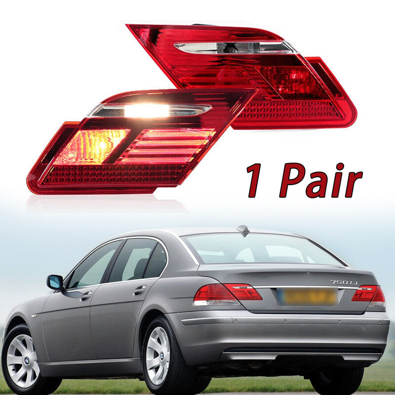 for BMW 7 Series E65 E66 745i 750Li 2005-2008 2Pcs Inner Tail Light Brack Lamp