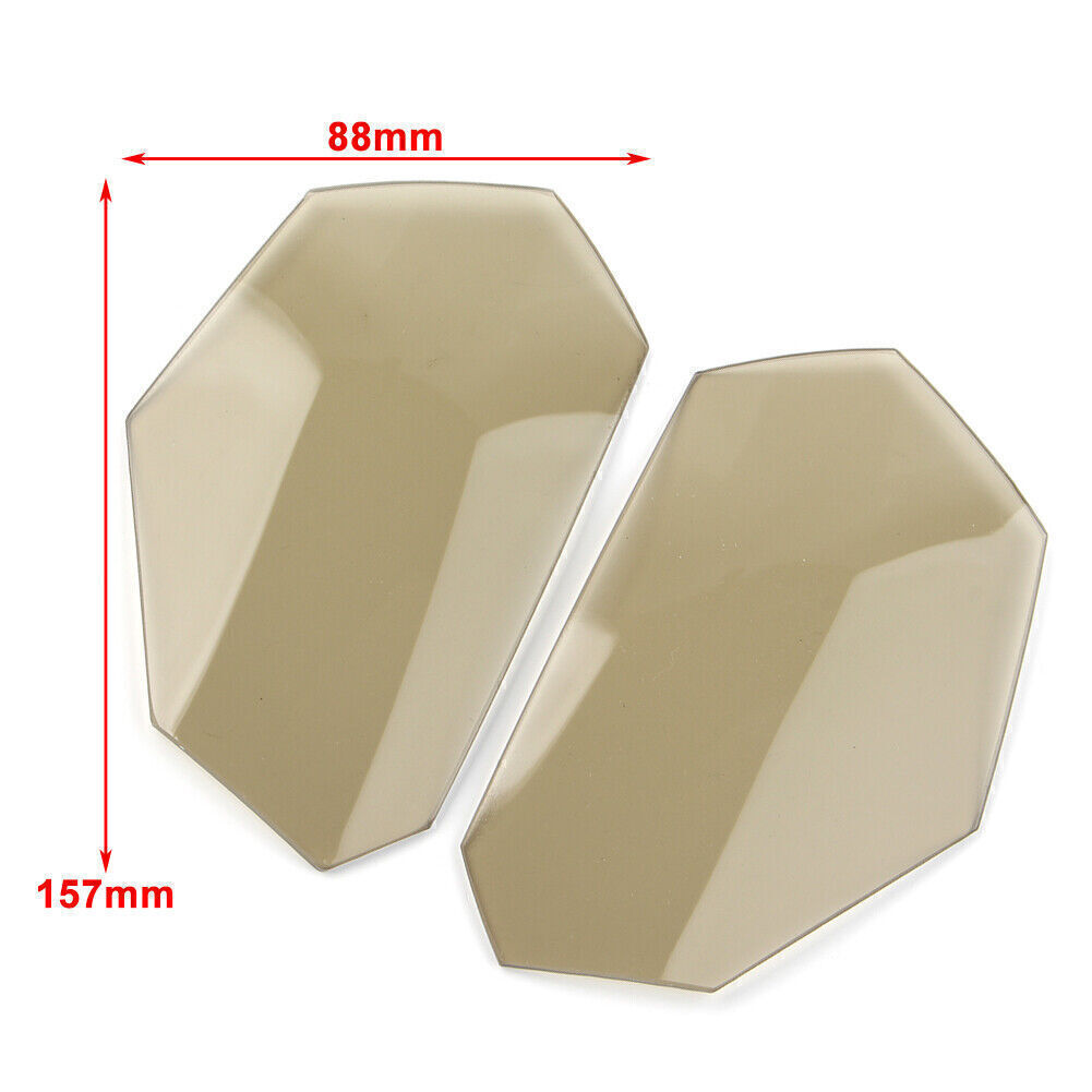 Front Headlight Guard Shield Screen Lens Cover for HONDA CRF1000L 2015-20 Smoke