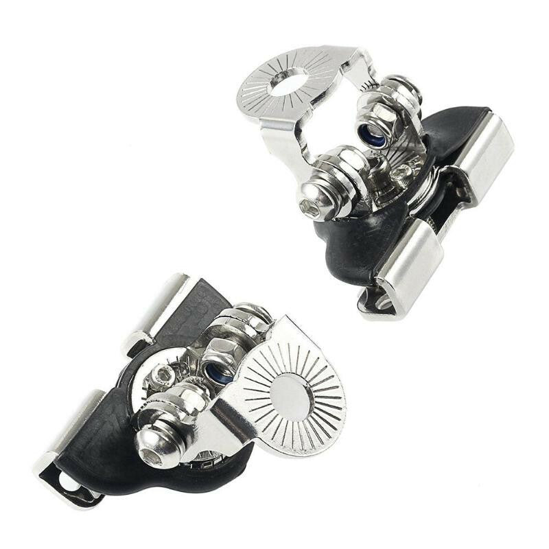 2 Pcs Stainless Steel Car Mount Bracket Clamp Offroad Led Work Light Bar Holder