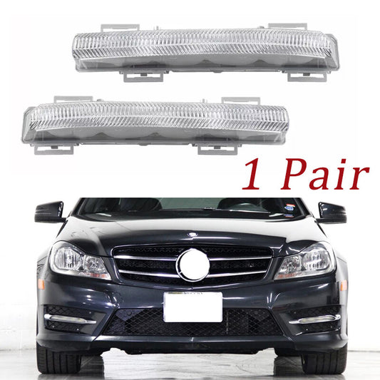 DRL Daytime Driving Lights are suitable for Mercedes-Benz E350, C350, C250, and W204 models.