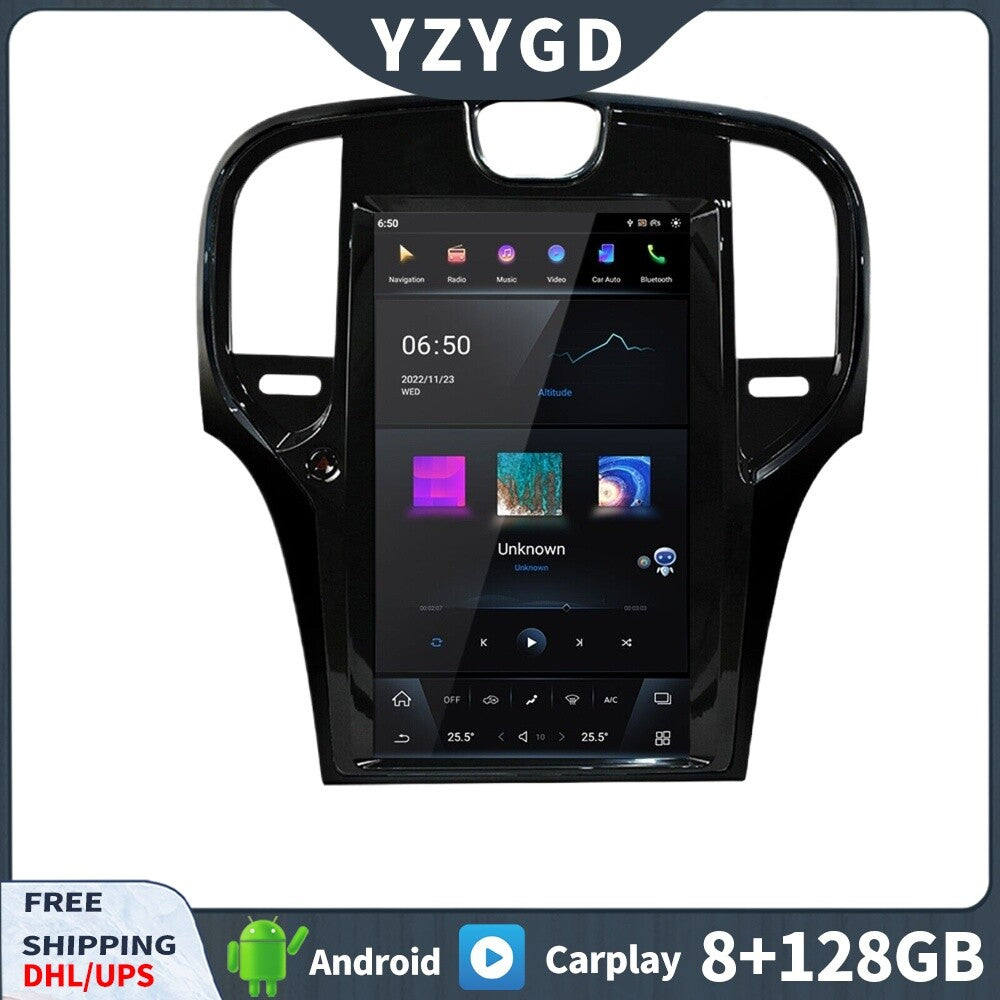 for Chrysler 300C 300S 2011-2019 Car Radio Carplay 2Din Stereo Receiver Screen