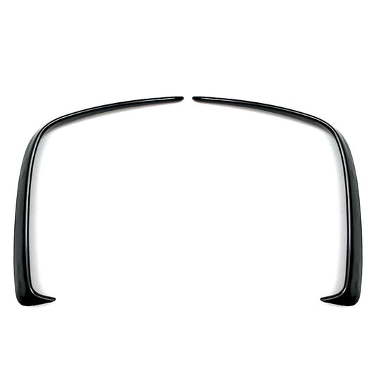Sleek black rear bumper splitter suitable for Mercedes-Benz A W176 A200 A250 A45