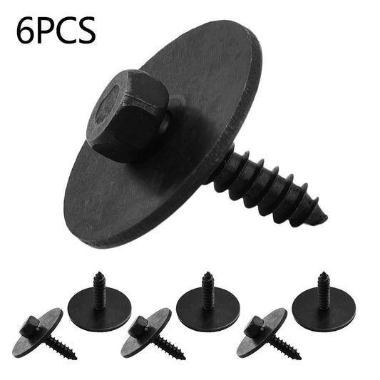 6-piece screw set A0019906036 metal cover bottom engine plate