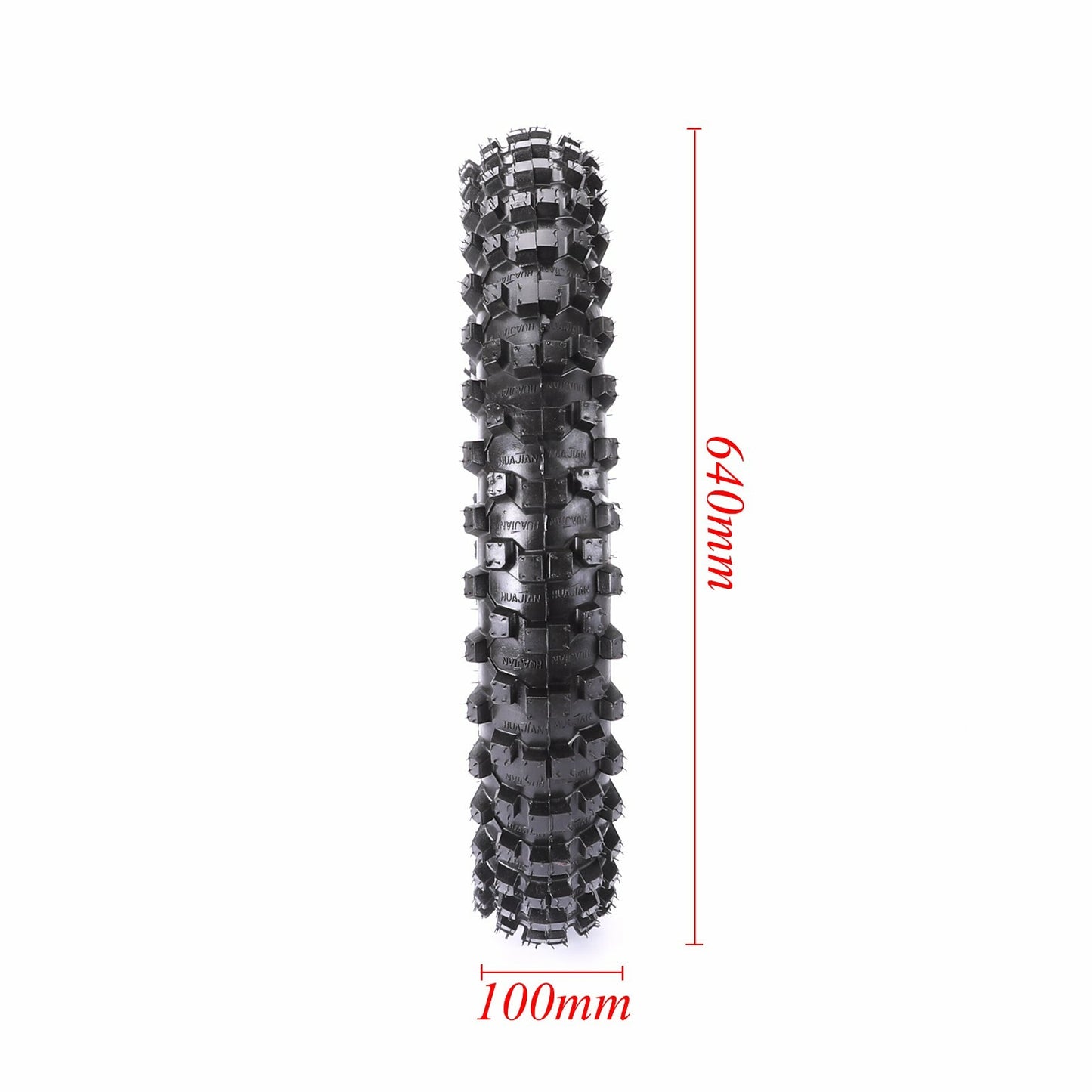 80/100-21 110/90-18 Front and rear tire tubing kit for off-road bicycles and motorcycles.