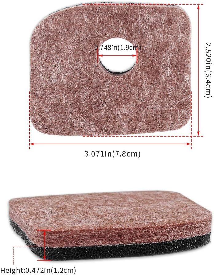 4xAir Filter for Stihl BR200 SH56 SH56C SH86 SH86C BG56 BG66 BG86 Leaf Blower