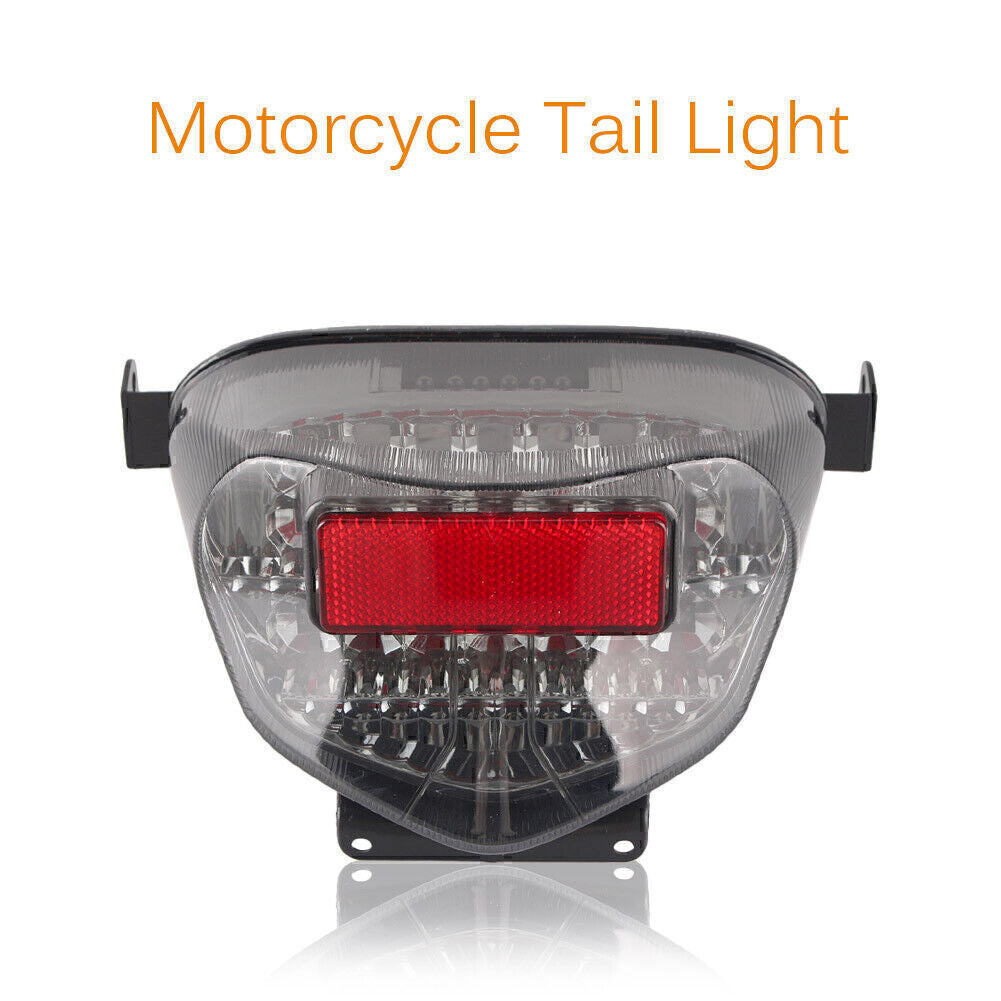 Moto LED brake Rear Taillight for Suzuki GSXR1000 2001-2002 w/ Turn Signal Lamp