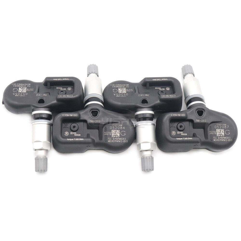 4-pack 315MHz Tire Pressure Monitor Sensors (TPMS) for Nissan 40700-JK01B PMV-C813